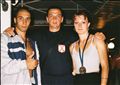 Mario Milosavljevic, Goranka Blagojevic i ja-Budva jul 2001
